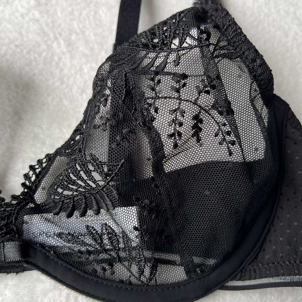 Simone Perele Bloom-Sheer Triangle Bra - Picture 5 of 13